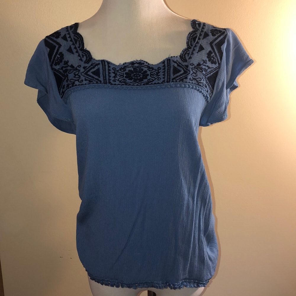 Blue top